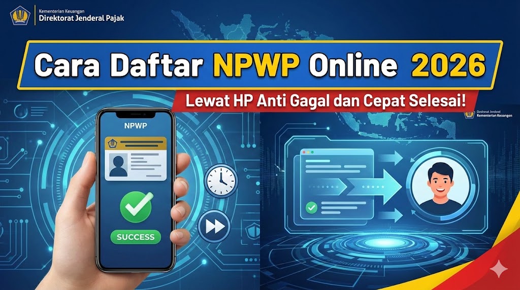 Cara Daftar NPWP Online