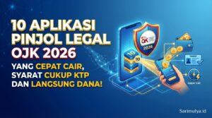 10 Aplikasi Pinjol Legal OJK 2026 yang Cepat Cair, Syarat Cukup KTP dan Langsung Dana!