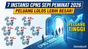 7 Instansi CPNS Sepi Peminat 2026, Peluang Lolos Lebih Besar Menunggumu!