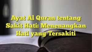 Atasi Overthinking: Jawaban Al-Quran yang Menenangkan Hati
