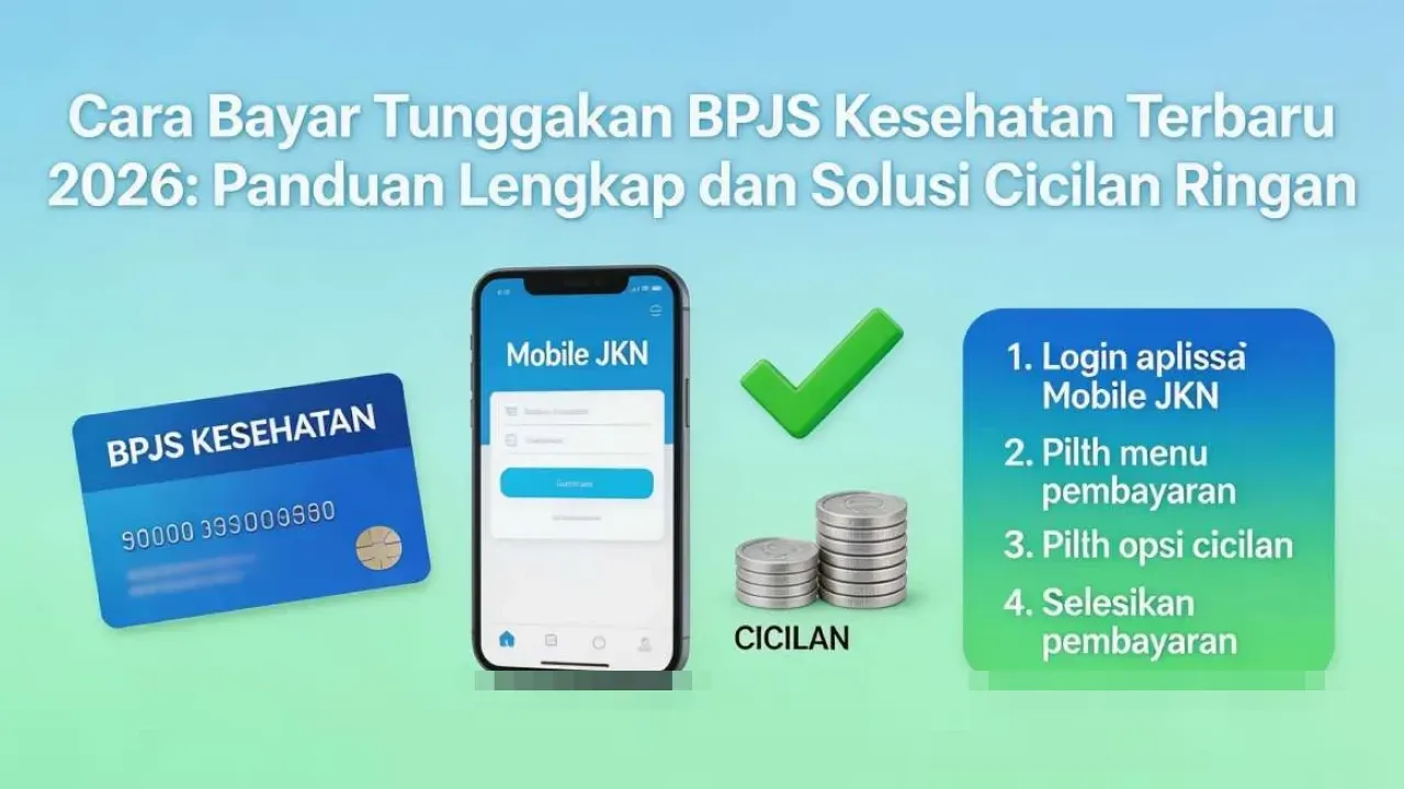 Bayar Tunggakan BPJS Kesehatan? Ini Cara Cicil Terbaru 2026!