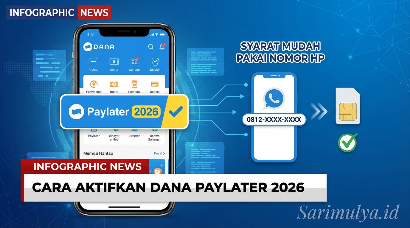 Cara Mengaktifkan DANA Paylater 2026 dengan Syarat Mudah Pakai Nomor HP