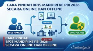 Cara Pindah BPJS Mandiri ke PBI 2026 Secara Online dan Offline