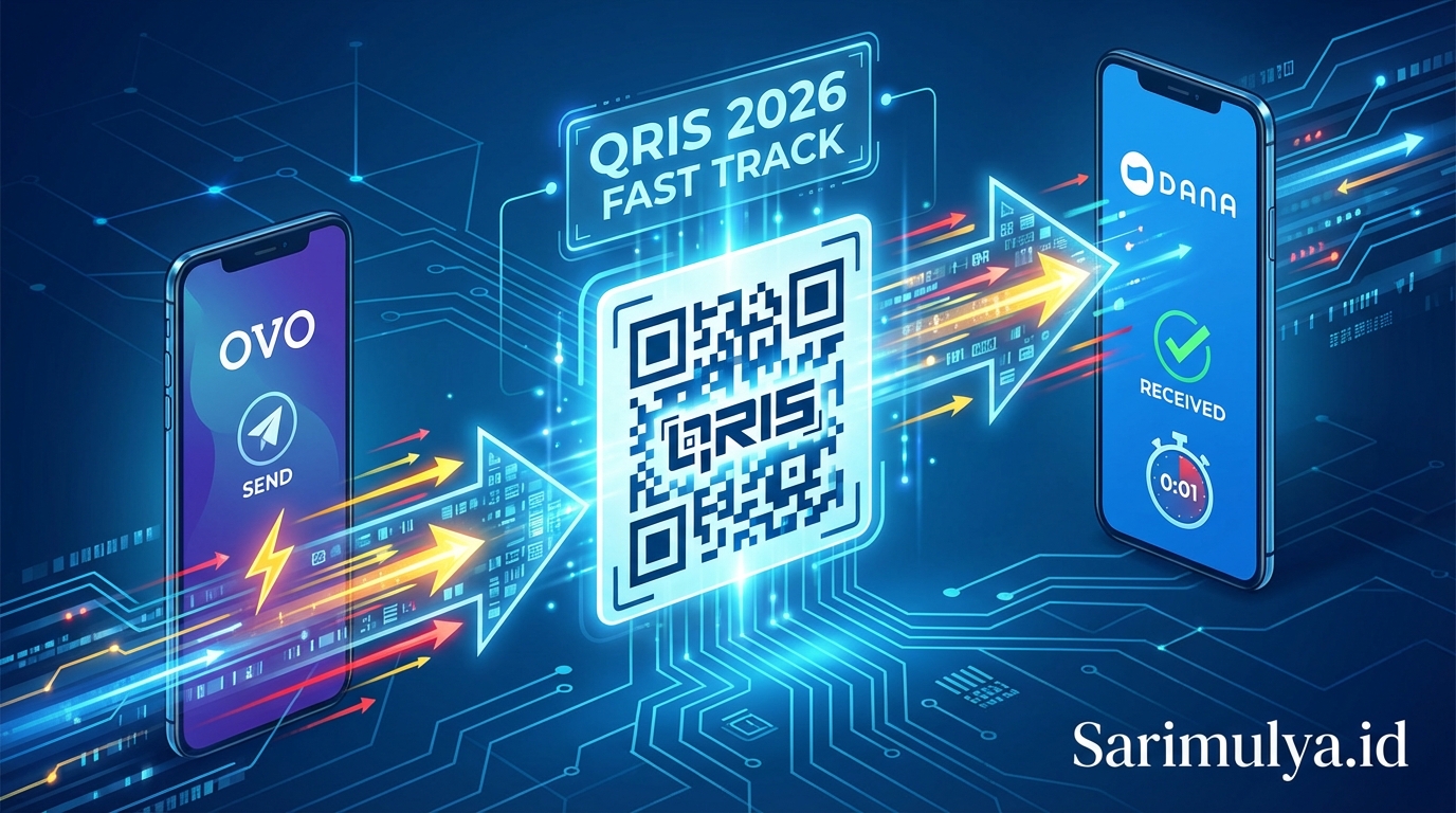 Cara Transfer Saldo OVO ke DANA Paling Cepat Menggunakan Barcode QRIS 2026