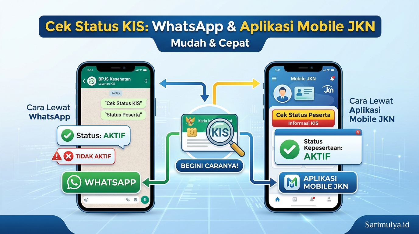 Cek Status KIS Aktif atau Tidak Lewat WhatsApp dan Aplikasi Mobile JKN, Begini Caranya!