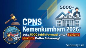 CPNS Kemenkumham 2026 Buka 5000 Lebih Formasi untuk Sarjana Hukum, Daftar Sekarang!