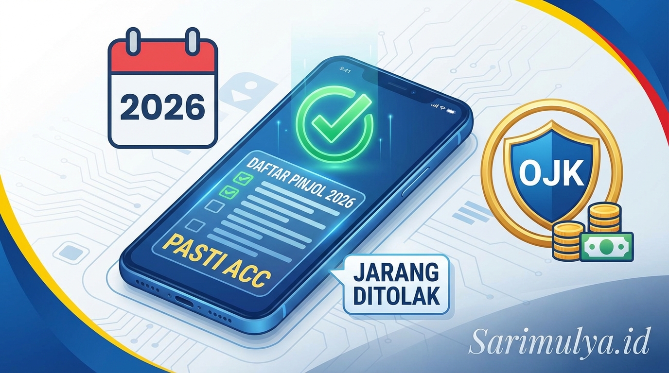 Daftar Pinjol 2026 yang Pasti ACC dan Jarang Ditolak, Resmi Terdaftar OJK!