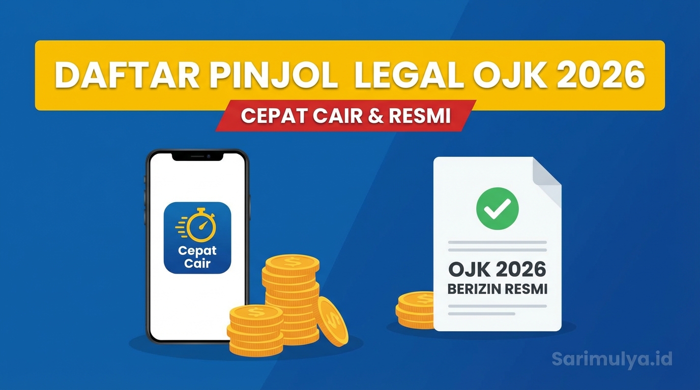 Daftar Pinjol Legal OJK 2026 yang Cepat Cair dan Berizin Resmi, Cek Daftarnya!
