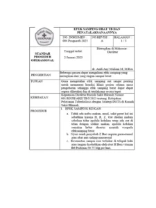 Efek Samping TB: Panduan Lengkap, Gejala & Cara Mengatasi