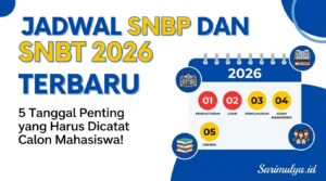 Jadwal SNBP dan SNBT 2026 Terbaru, 5 Tanggal Penting yang Harus Dicatat Calon Mahasiswa!