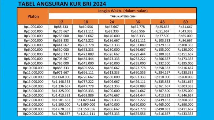 KUR TKI BRI 2026: Syarat, Tabel Angsuran, dan Plafon Pinjaman