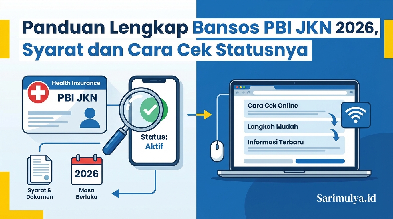 Panduan Lengkap Bansos PBI JKN 2026, Syarat dan Cara Cek Statusnya