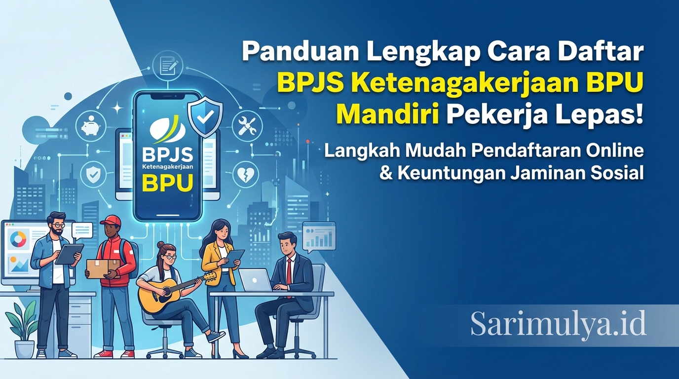 Panduan Lengkap Cara Daftar BPJS Ketenagakerjaan BPU Mandiri Pekerja Lepas!