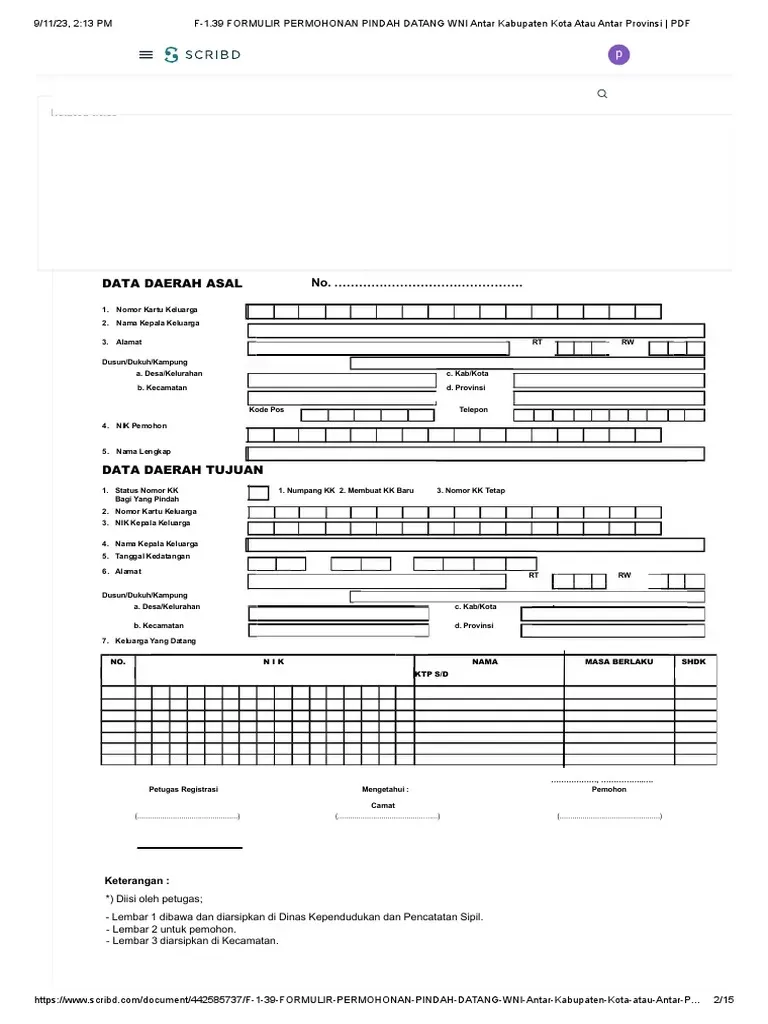 Pindah Datang Antar Provinsi Online 2026: Panduan Lengkap