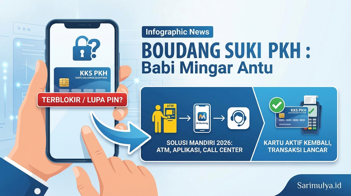 Solusi Kartu KKS PKH Terblokir atau Lupa PIN 2026 yang Bisa Kamu Lakukan Sendiri