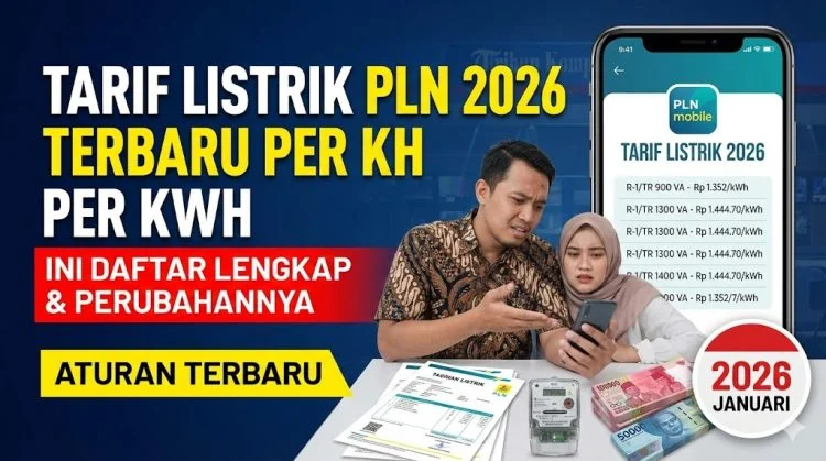 Tarif Listrik Terbaru 2026: Info Lengkap per kWh!