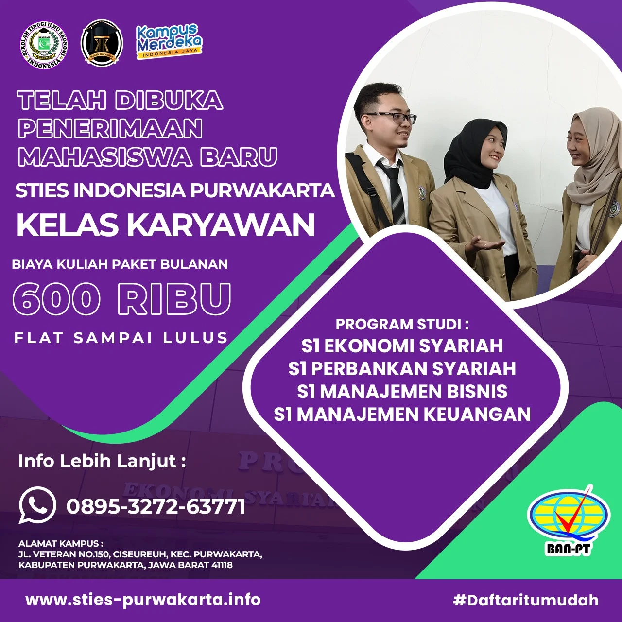 Top! Sekolah Bisnis Ekonomi Syariah Indonesia Mendunia 2026