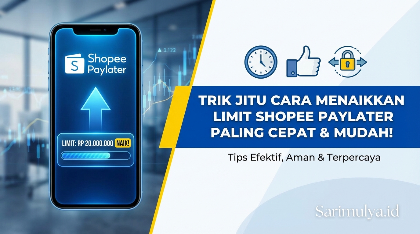 Trik Jitu Cara Menaikkan Limit Shopee Paylater Paling Cepat dan Mudah!