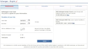 Asuransi perjalanan visa Schengen kini mudah dibeli di VFS