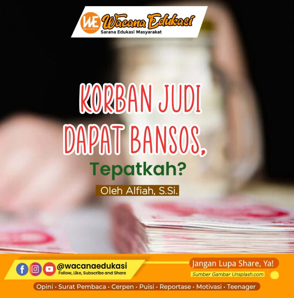Bansos Dihapus Permanen Karena Judi Online, Simak Aturannya