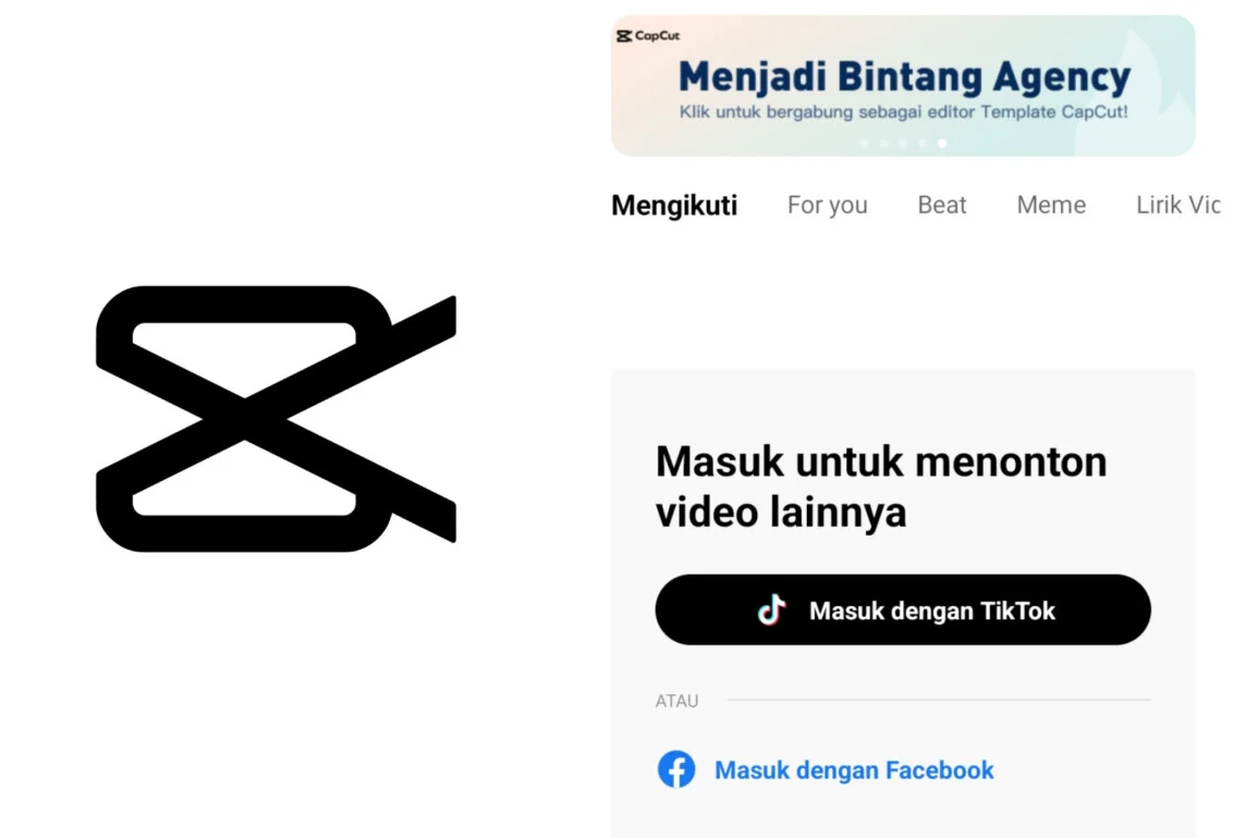Cara Dapat Uang CapCut Creator Template Terbaru 2026