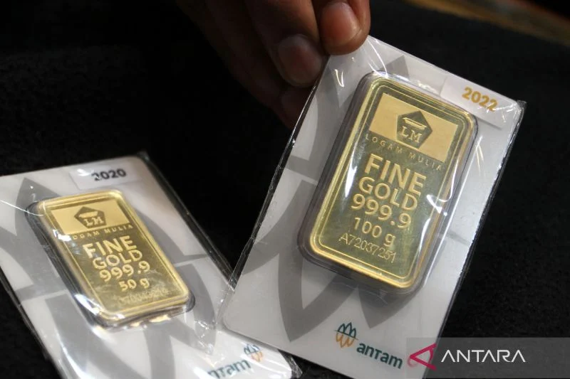 Harga emas Antam hari ini 7 April 2026 melonjak ke Rp2,85 Juta