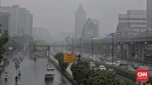 Hujan Lebat Bayangi Sejumlah Wilayah RI Selama Sepekan Ini