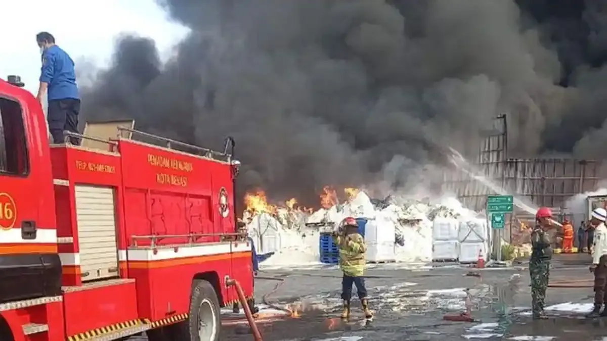 Ledakan SPBE di Bekasi Menelan Korban Jiwa Dua Sekuriti