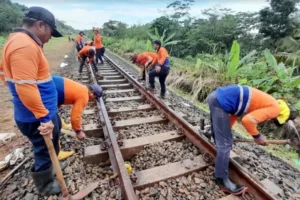Perjalanan KA Kembali Beroperasi Pasca Kejadian di Bumiayu 2026