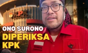 Setyowati Istri Ono Surono Diperiksa KPK Kasus Bupati Bekasi