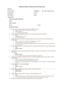 Skrining BPJS Kesehatan Syarat Wajib Layanan Medis 2026