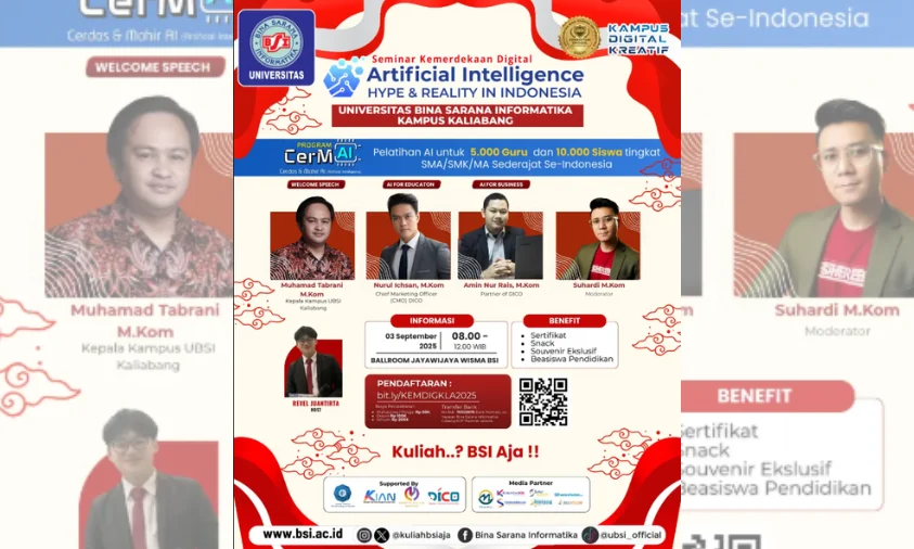 Transformasi Digital 2026: UBSI Dorong Inovasi Lewat Seminar Nasional